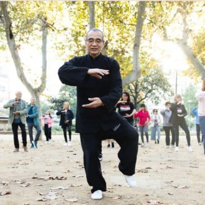 Tai-txí Han Liang Zhu – taller al Parc Teodor González