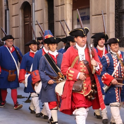 Desfilada Setge de Tortosa – marxa fins al camp de batalla